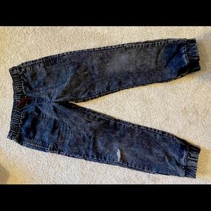 Stylish jeans jogger style pants